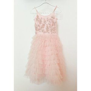 Tutu Du Monde Designer Princess Dress - Winter Lily - Porcelain Pink - Size 4/5